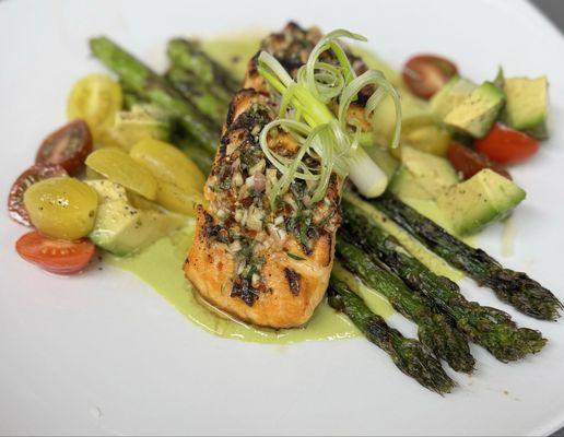 SALMON AL CHIMICHURRI