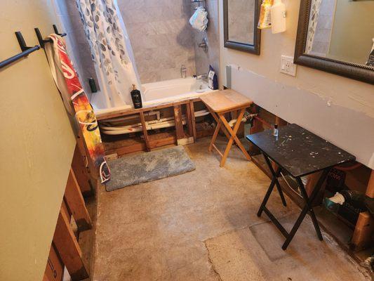 The condition our home was left in for 7 months