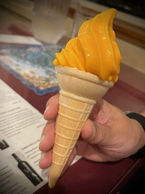 A must when we come here ... Mango Ice Cream!