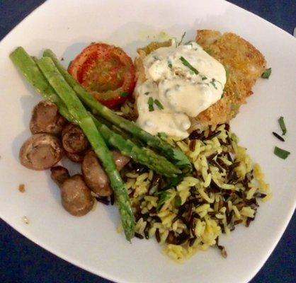 Potato Chip Crusted Scrod -GF