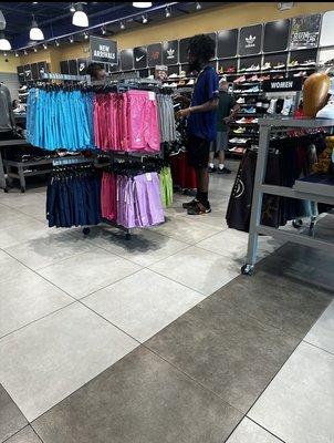 Customer asking for assistance from the greeter.