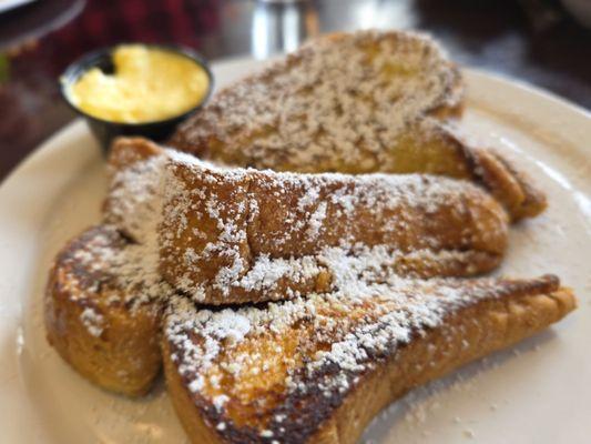 French toast (2 eggs breakfast) is tasty