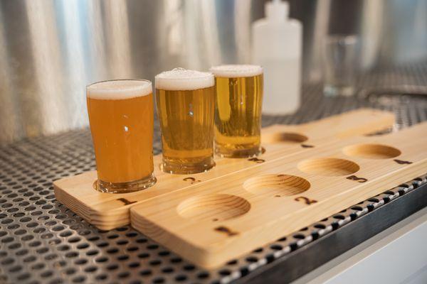 Beer Flights in action!