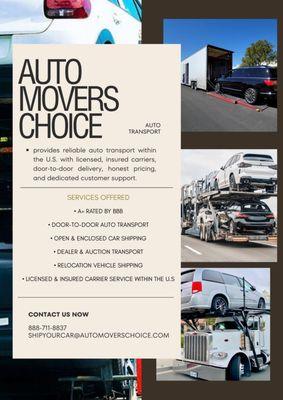 Auto Movers Choice