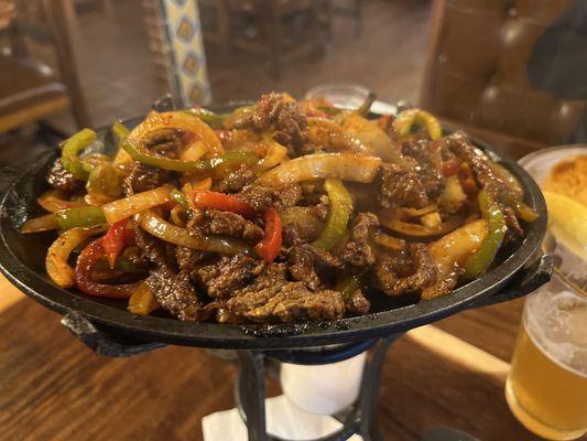 STEAK FAJITAS- Power packed flavor