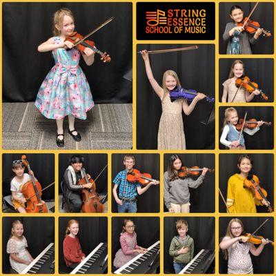 Ages 7+ for orchestral strings, piano and classical guitar.!