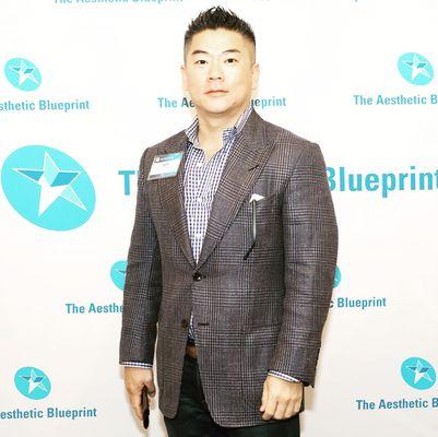 Dr Won at the facial cosmetic conference 2017