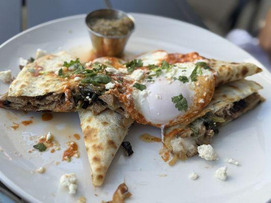 Breakfast quesadilla