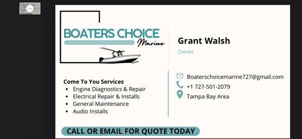 Boaters Choice Marine