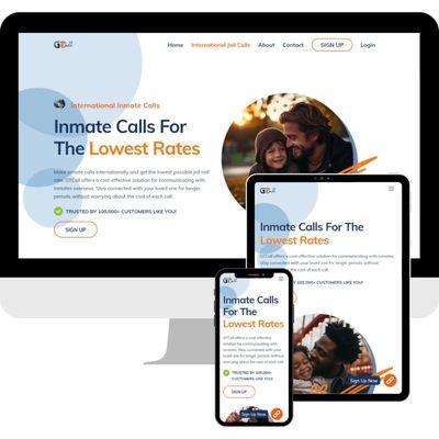 Website design portfolio.