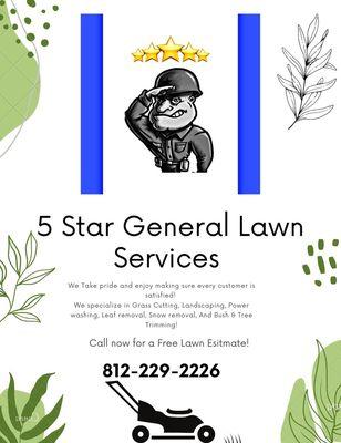 5 Star General Lawn Care