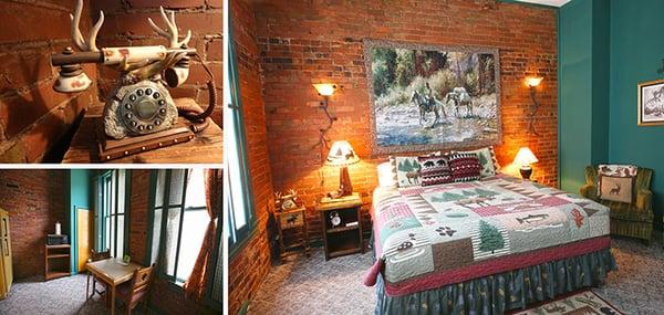 Large comfy rooms with character