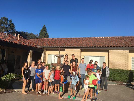 Our first class in Poway