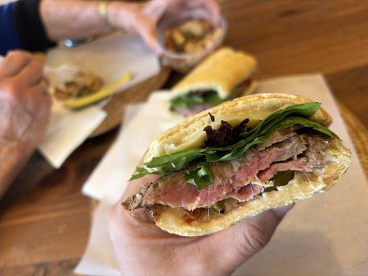 Tri tip sandwich (daily special)