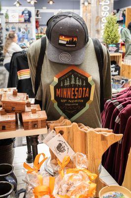 The Up North collection, available at Minnesot-ah! at the Mall of America.