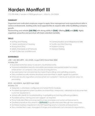 Resume