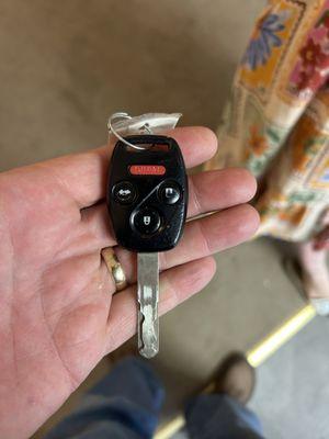 We sell car keys and FOBs