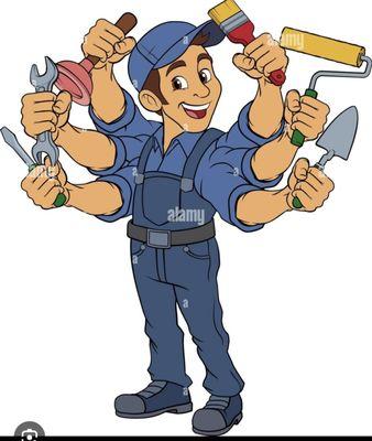 Professional Reliable Handyman Services. Repairs- installations- assembly & Interior & Exterior Painting. Clean lines. On time. No mess left