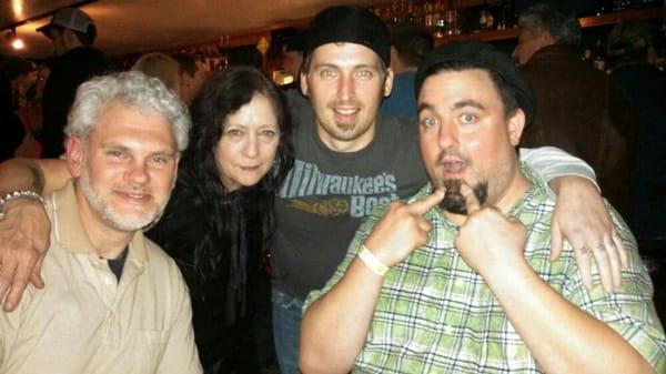 Having fun on my birthday.