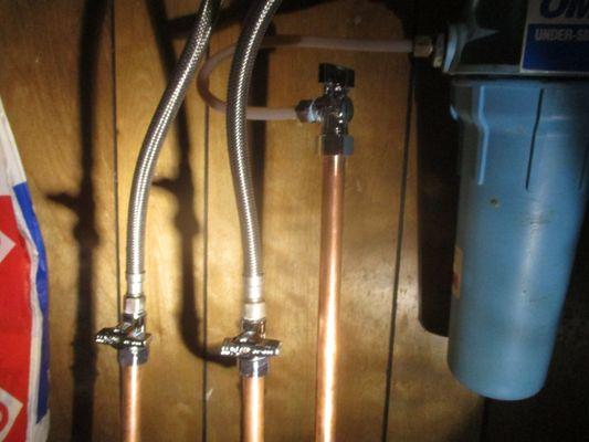 under our kitchen sink