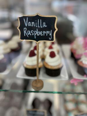 Vanilla Raspberry Cupcakes