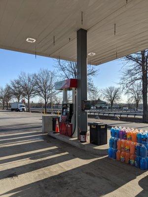 Citgo in the Southbound Kennebunk service plaza
