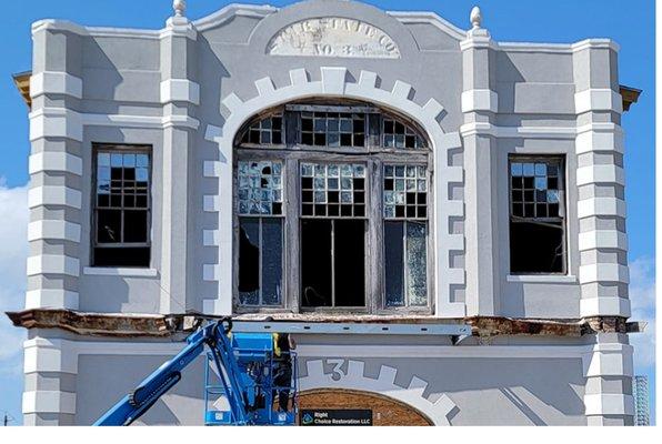 Historical fire stations in Galveston TX