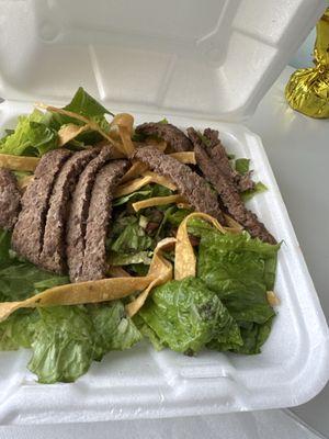 This is not a taco salad. Ridiculous