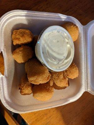 "jalapeno poppers" aka battered and deep fried tater tots