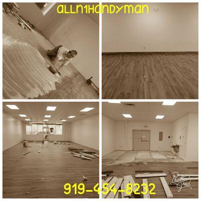 Re lvp planks I did 2500sf alone in 3 days. I highly recommend this product.