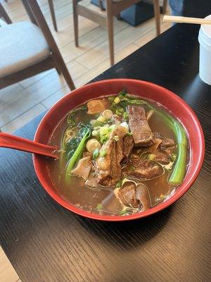 Beef brisket noodles (HK style)