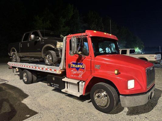Crew Cab F250 Haul from Greensboro NC to Eden NC