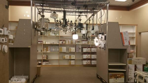 All kinds of light fixtures