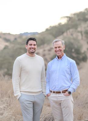 Dr. Ricky Vargas and Dr. Gary Reichhold looking like super models.