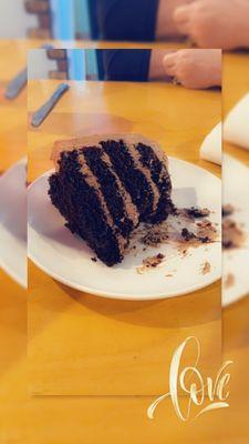 Chocolate mousse cake