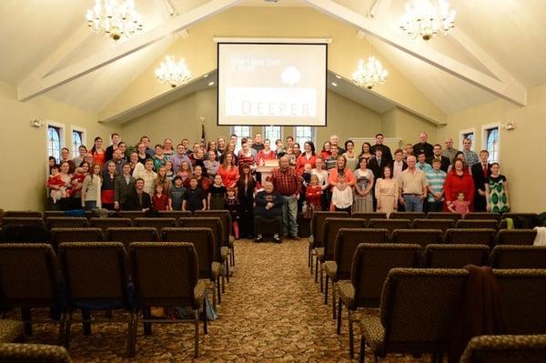 The congregation, November 2012