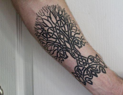 Crooked Tree Tattoo