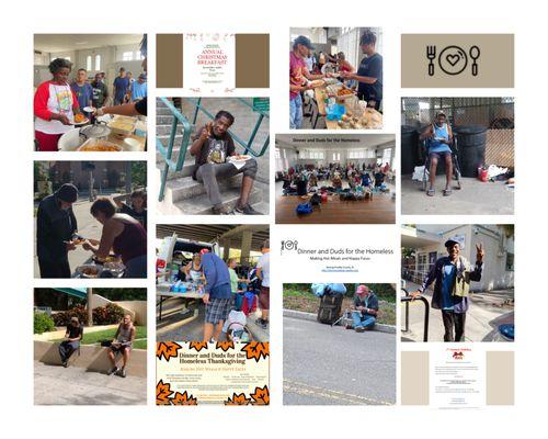 Dinner and Duds for the Homeless