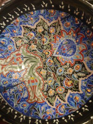 One of the many types of beautiful ceramic bowls they have here. I need a whole set now! Lmao