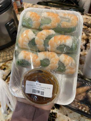 Goi Cuon Tom Thit (Shrimp & Pork Belly Summer Rolls) (3)