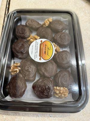 Chocolate covered dry fruit