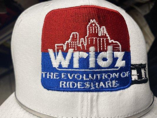 My company logo with Wonky stitching! Are you serious! Even worse looking in person! I do not recommend this place.