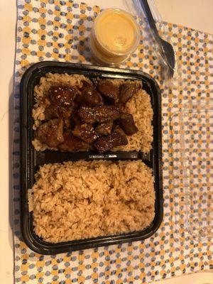 Hibachi Steak $17