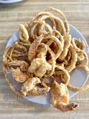 Shrimp Boat / Onion Rings