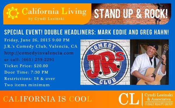 Have you purchased your tickets yet? See you all tonight! #TGIF
http://comedyinvalencia.com