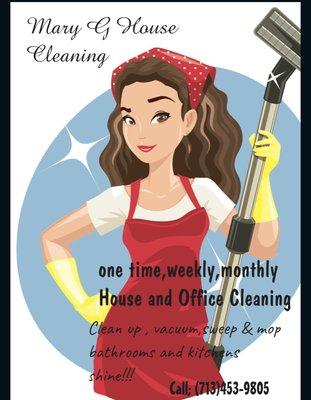 Mary G House cleaning