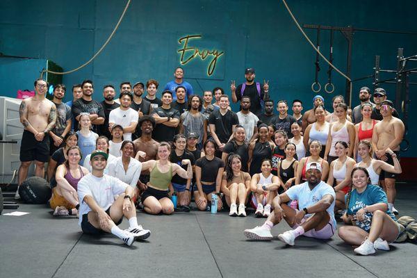 Average Saturday at envy