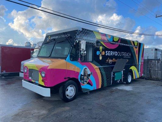 Tania and her team designed our truck and was extremely effective.