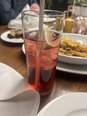 Cranberry vodka