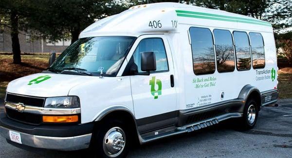 13 Passenger Luxury Limo Coach.